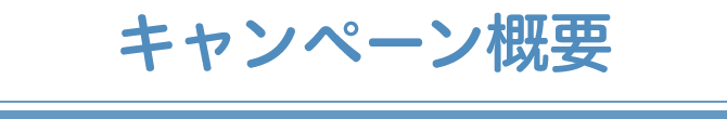 キャンペーン概要