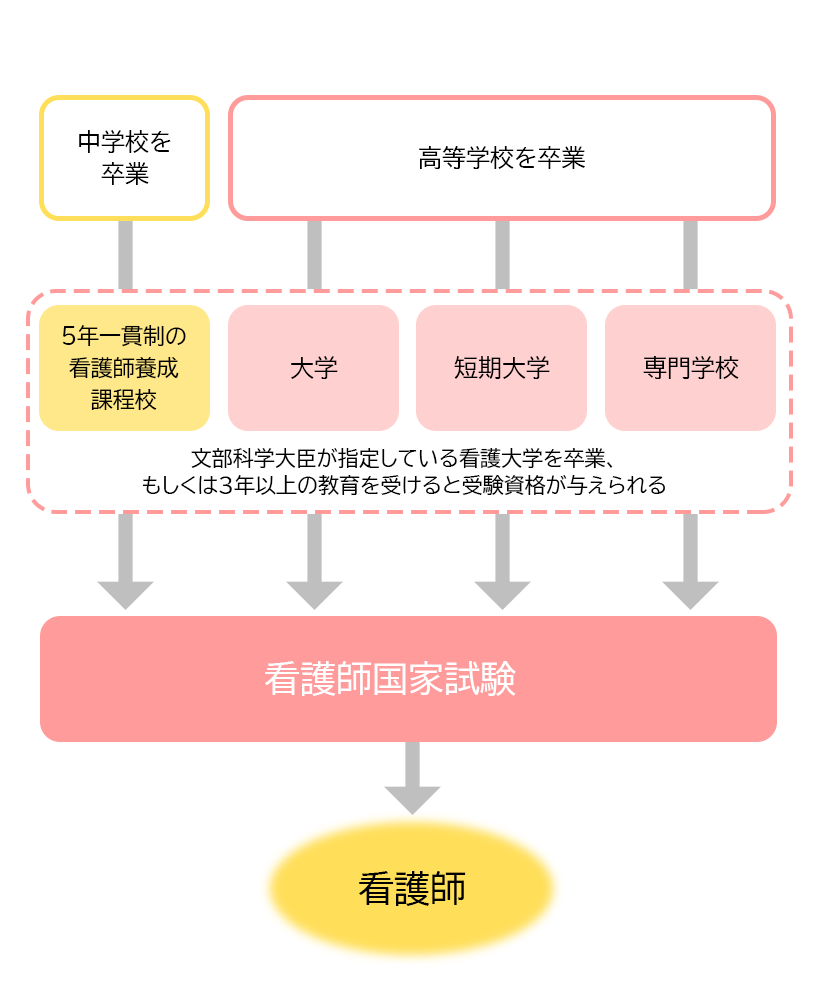 看護師になるには？の写真